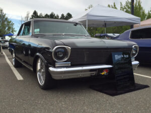 1963 Nova Black Ice with sureshifter installed