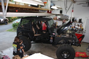 DT Motorsports Jeep with sureshifter installed