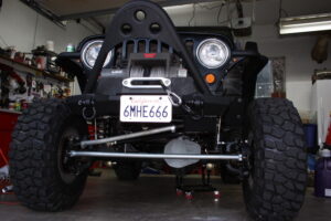 DT Motorsports Jeep with sureshifter installed