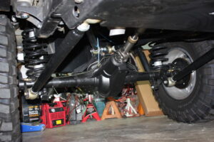 DT Motorsports Jeep with sureshifter installed