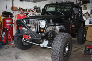 DT Motorsports Jeep with sureshifter installed