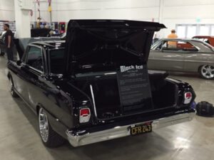 1963 Nova Black Ice with sureshifter installed