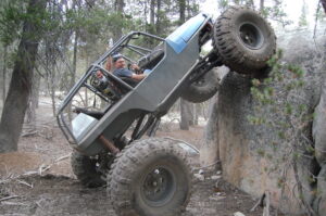 Off Road Buggy with illuminated sureshifter in action