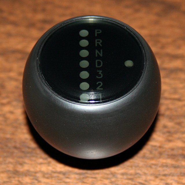 Illuminated SureShifter knob