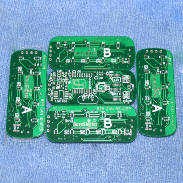 Illuminated SureShifter components